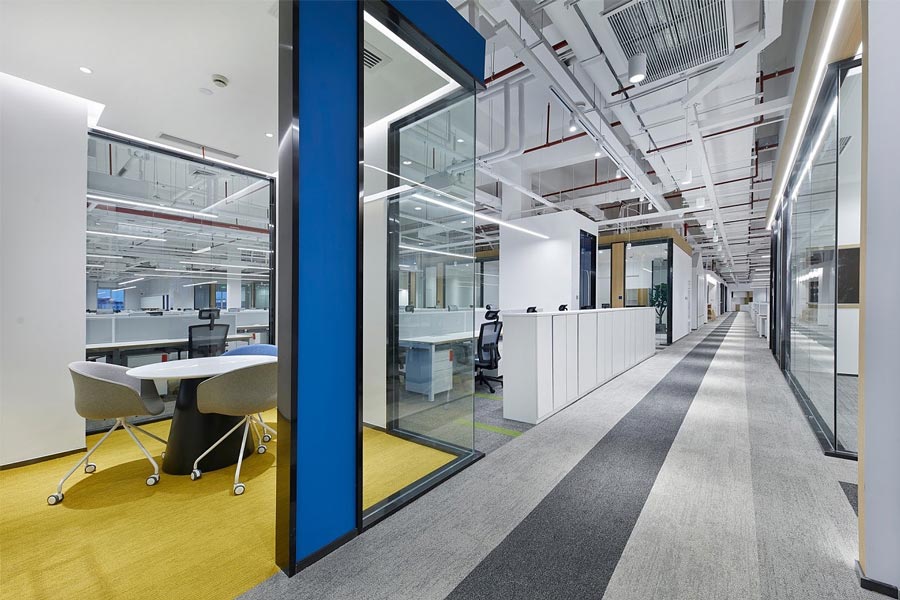 新洲厂房办公室装修
